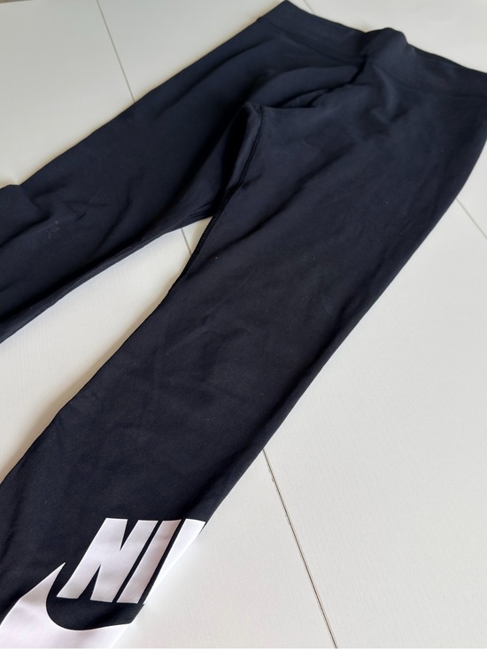 Nike Pants - Nike Black Leggings with White Nike Swoosh